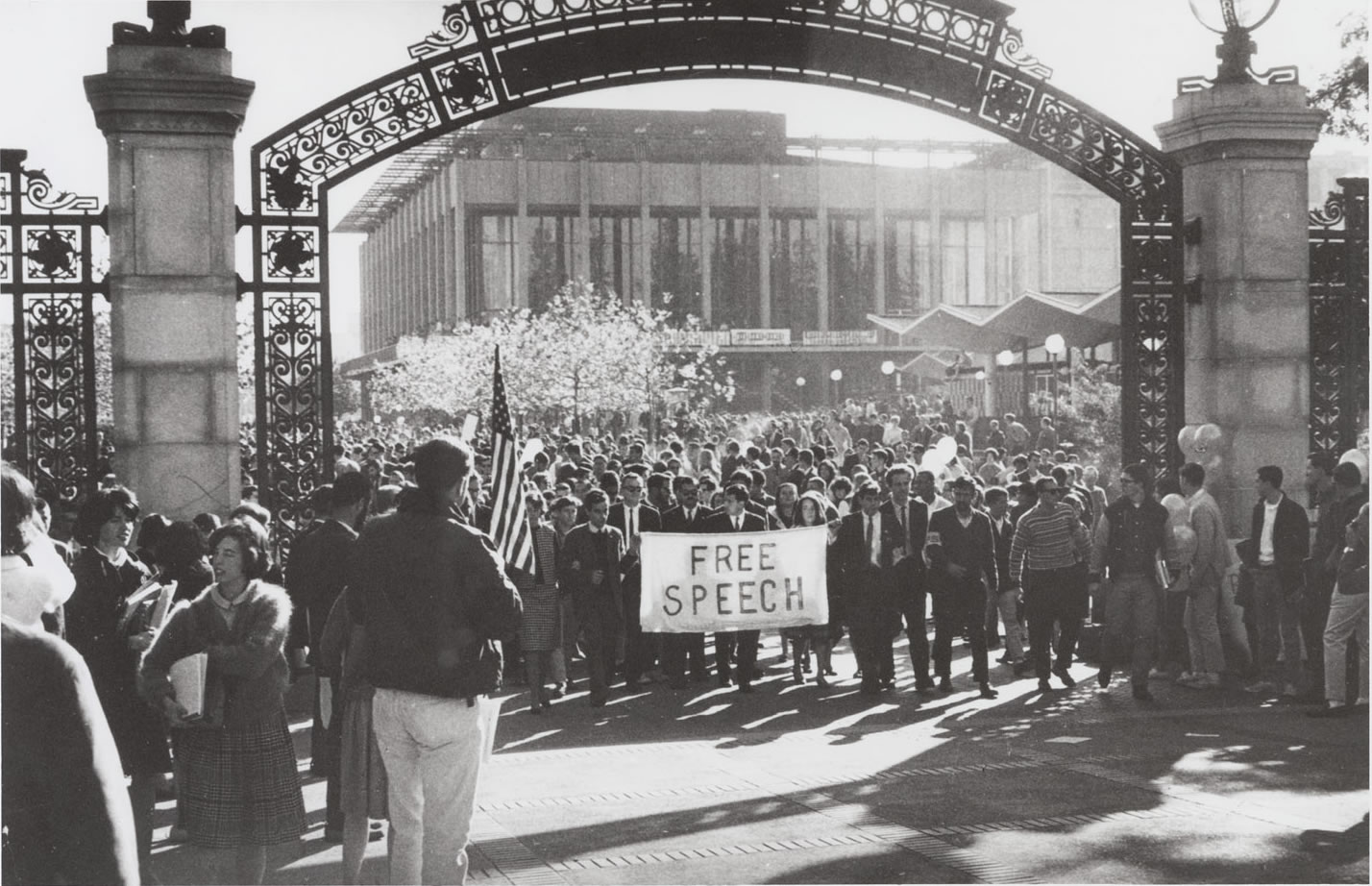 Sathger Gate from UCB Library site